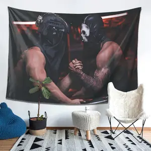 A Cool Tapestry Featuring Konig And Ghost from COD,Perfect for Holidays And Birthdays,Ideal for Decorating Living Rooms, Bedrooms, Offices, And for Wall Hangings Or Party Decorations