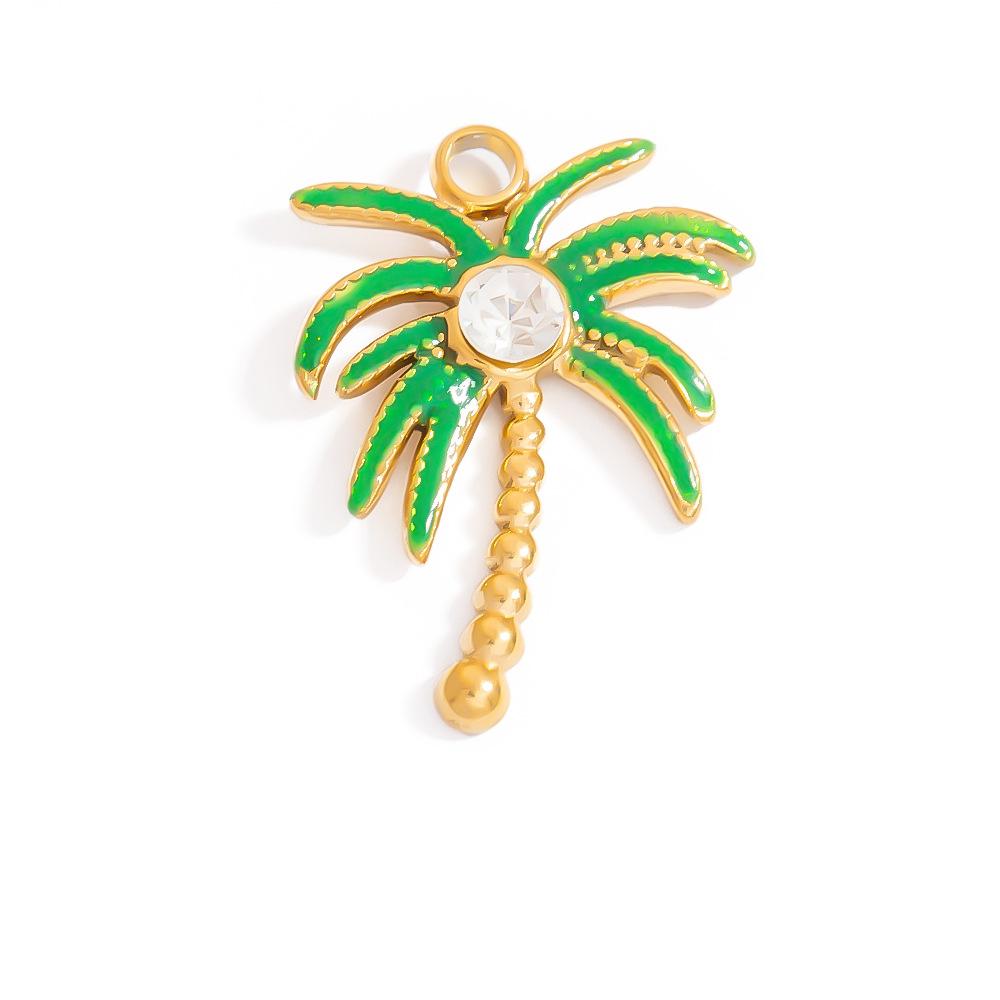 Titanium steel DIY jewelry accessories, stainless steel necklaces, bracelets, pendants, 18K gold pendants, accessories, and ornaments