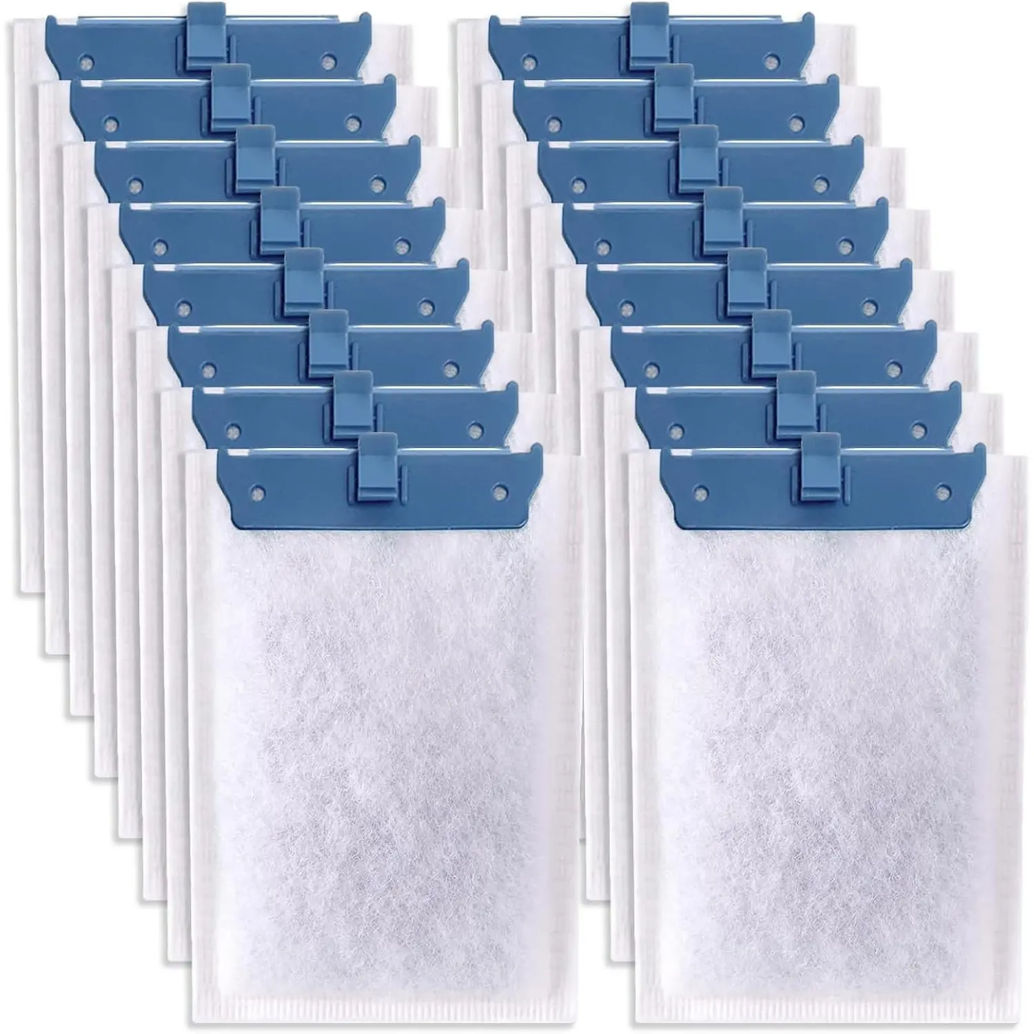 16 Pack Filter  Compatible with  Bio-Bag Filters 10i/IQ10/PF10, Medium  Filter Cartridges for Aquariums Compatible with ReptoFilte 20 gallons (90 GPH)