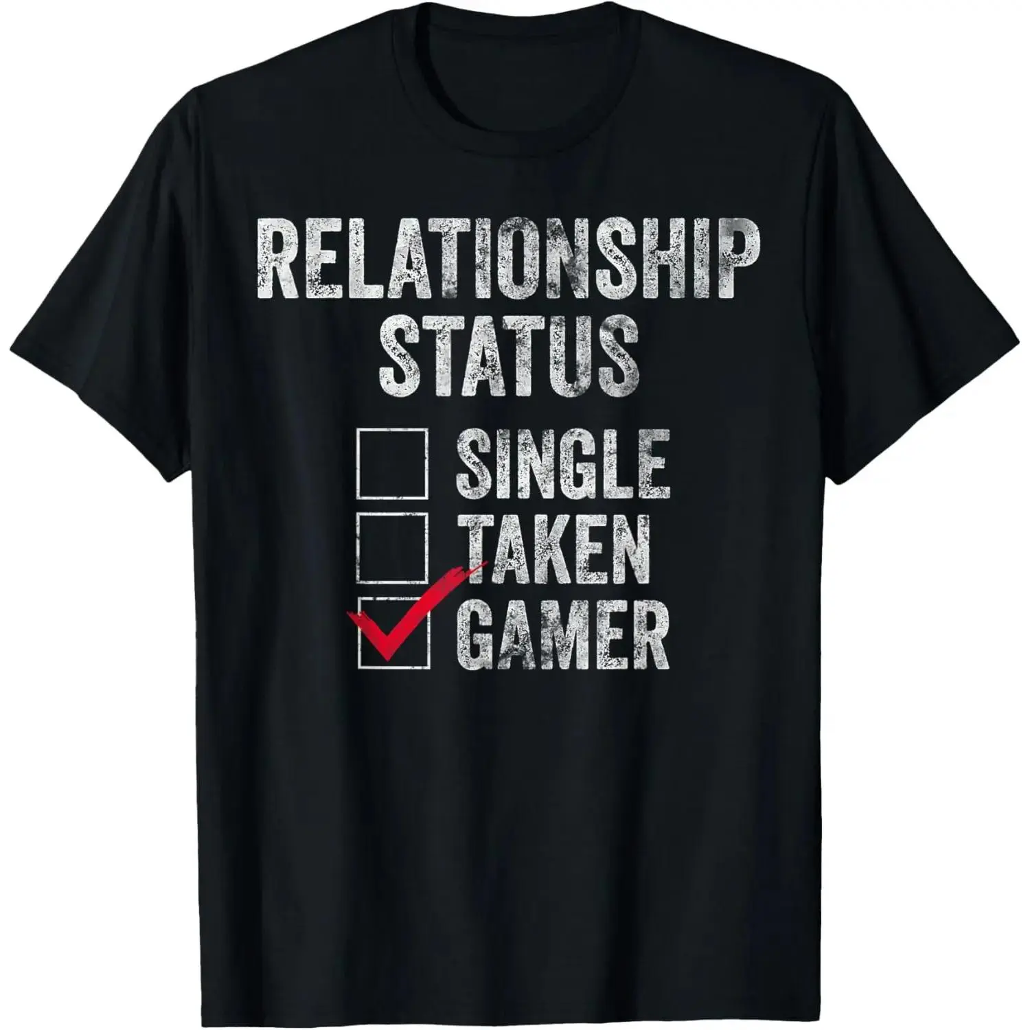 Women's Funny Gamer Graphic T-Shirt, Casual Short-Sleeve Round Neck Top with a Breathable, Relaxed Fit for Streetwear Style, Shortsleeve, Piece, Basics, Crew Neck, Just-Right, Fabric