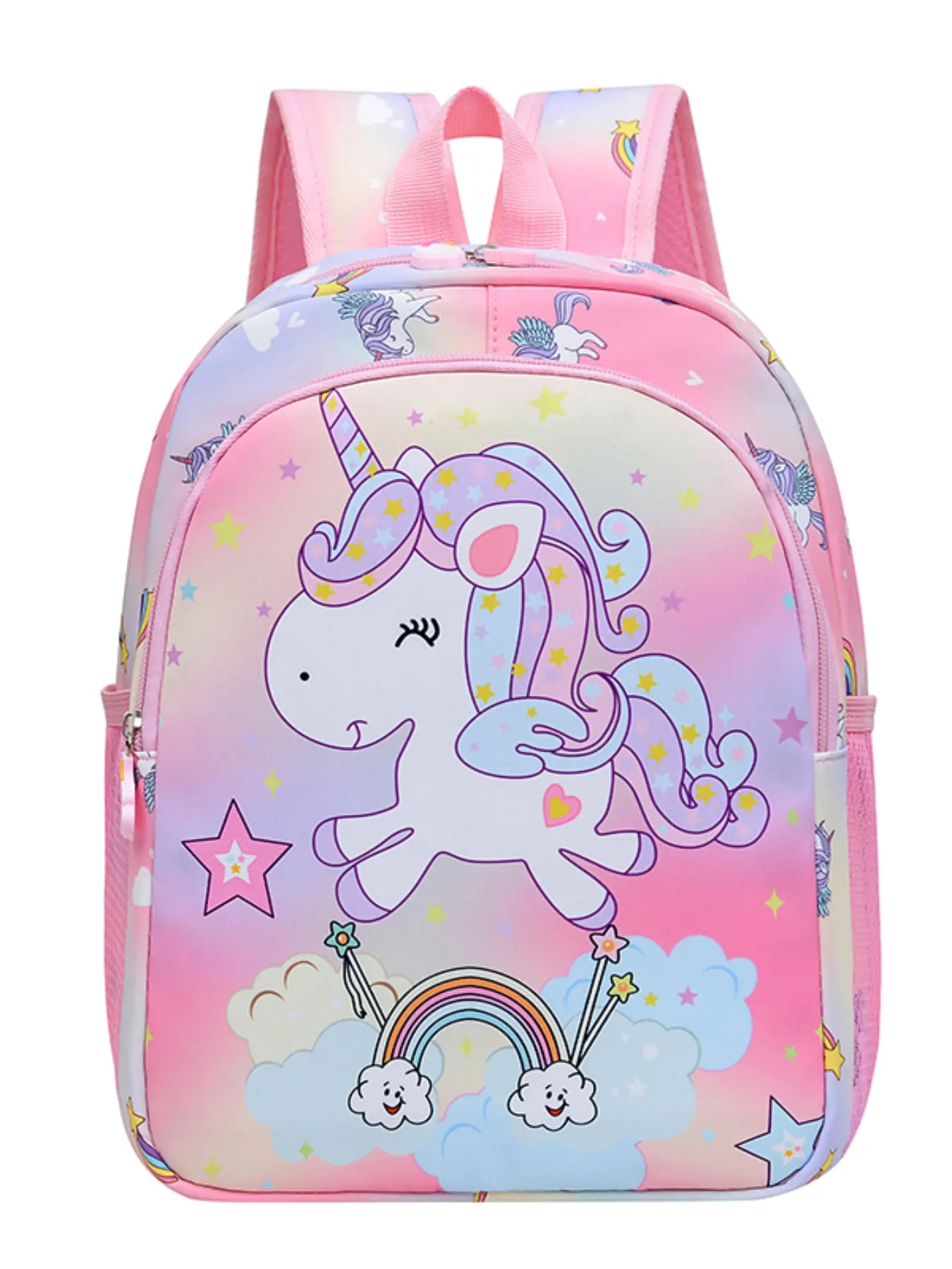 New Princess Unicorn Toddler Backpack for Girls, Cute Outdoor Bag for Ages 3-6, Travel Shopping Shoulder Bag, Kindergarten School Bag