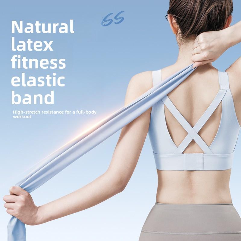 Resistance Bands for Working Out, Elastic Exercice Loop Bands for Physical Therapy, Yoga Starter Set of Stretch Bands for Booty Legs, Pilates Flexbands