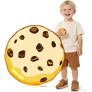 Large Cookie Cardboard Cutout Stand-up, Chocolate Chip Milk and Cookies Party Decorations 20 Inch Cartoon Photo Props Backdrops for Birthday Baby Shower Gender Reveal Party Supplies (One Cookie)