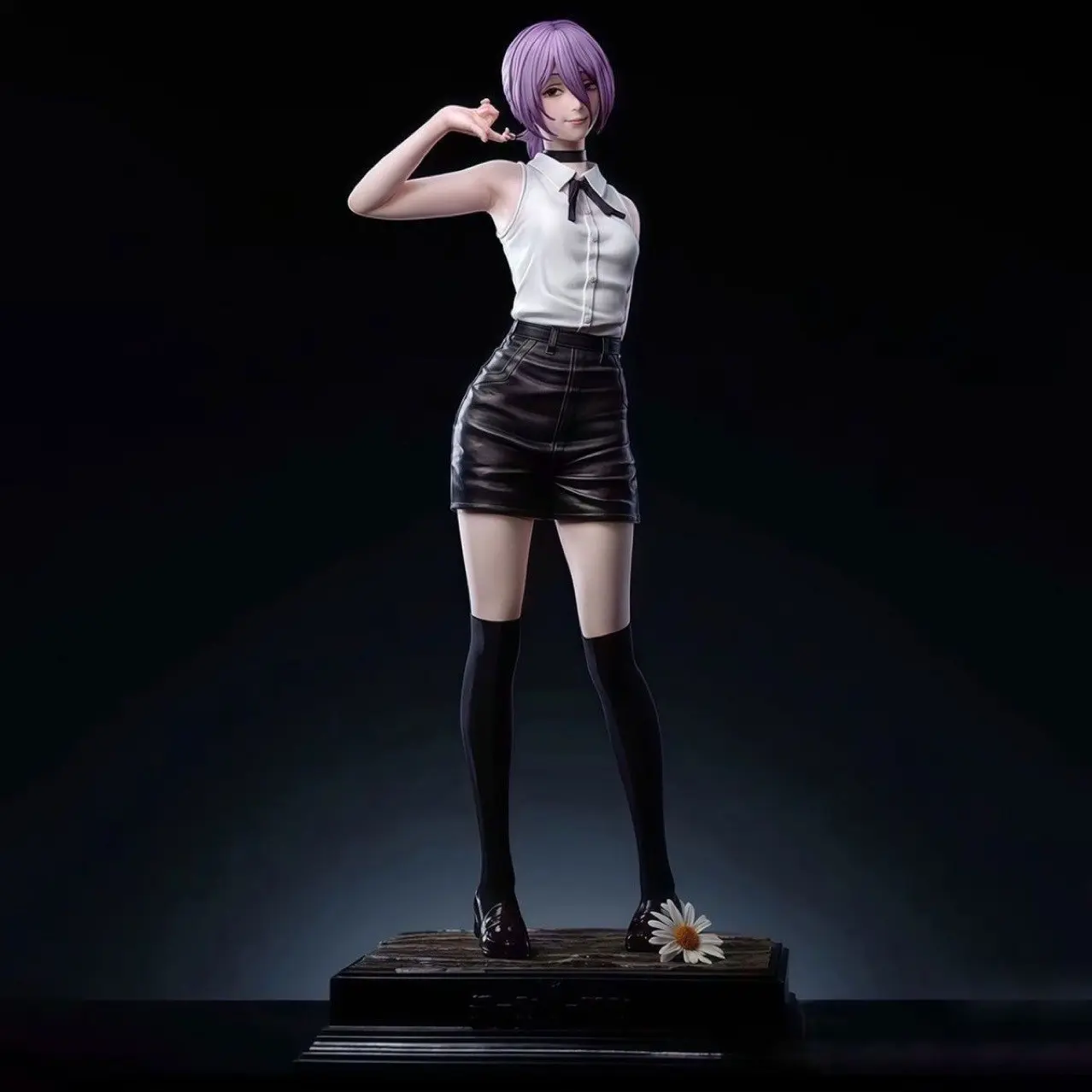 Electric Saw Person Hera Sere Gk Standing Statue, Large Scale Beautiful Girl Anime Figure, Secondary Dimension Handmade Model