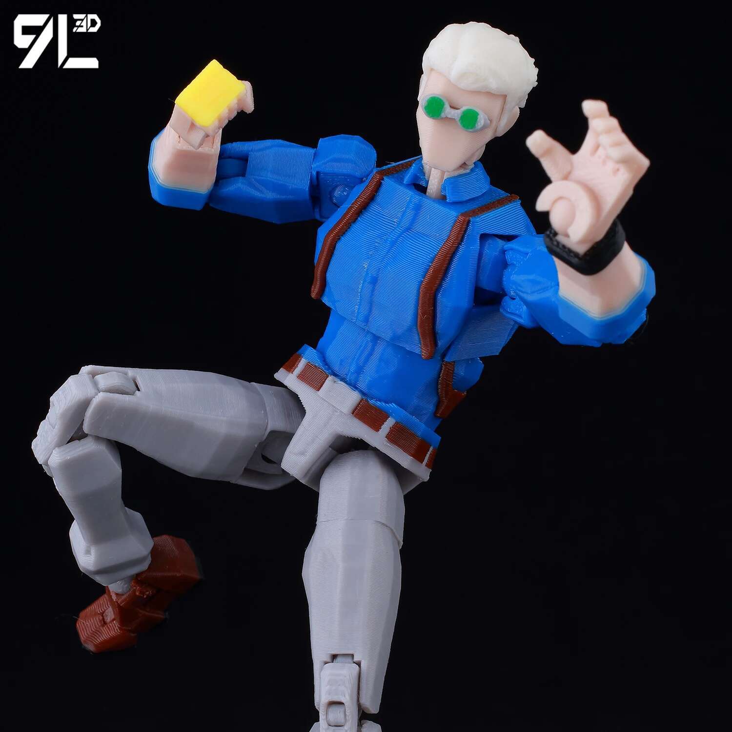 9L3D Dummy13 Nanami CT Model Anime Multi-Jointed Movable Figure Collector's Action Mannequin Jujutsu Wage Slave Diorama Building