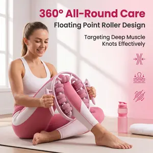 26 Wheel Leg Massager Ring, Calf Muscle Relaxer, Yoga Roller, Beauty Leg Device, Massage Equipment, Leg Care Tool