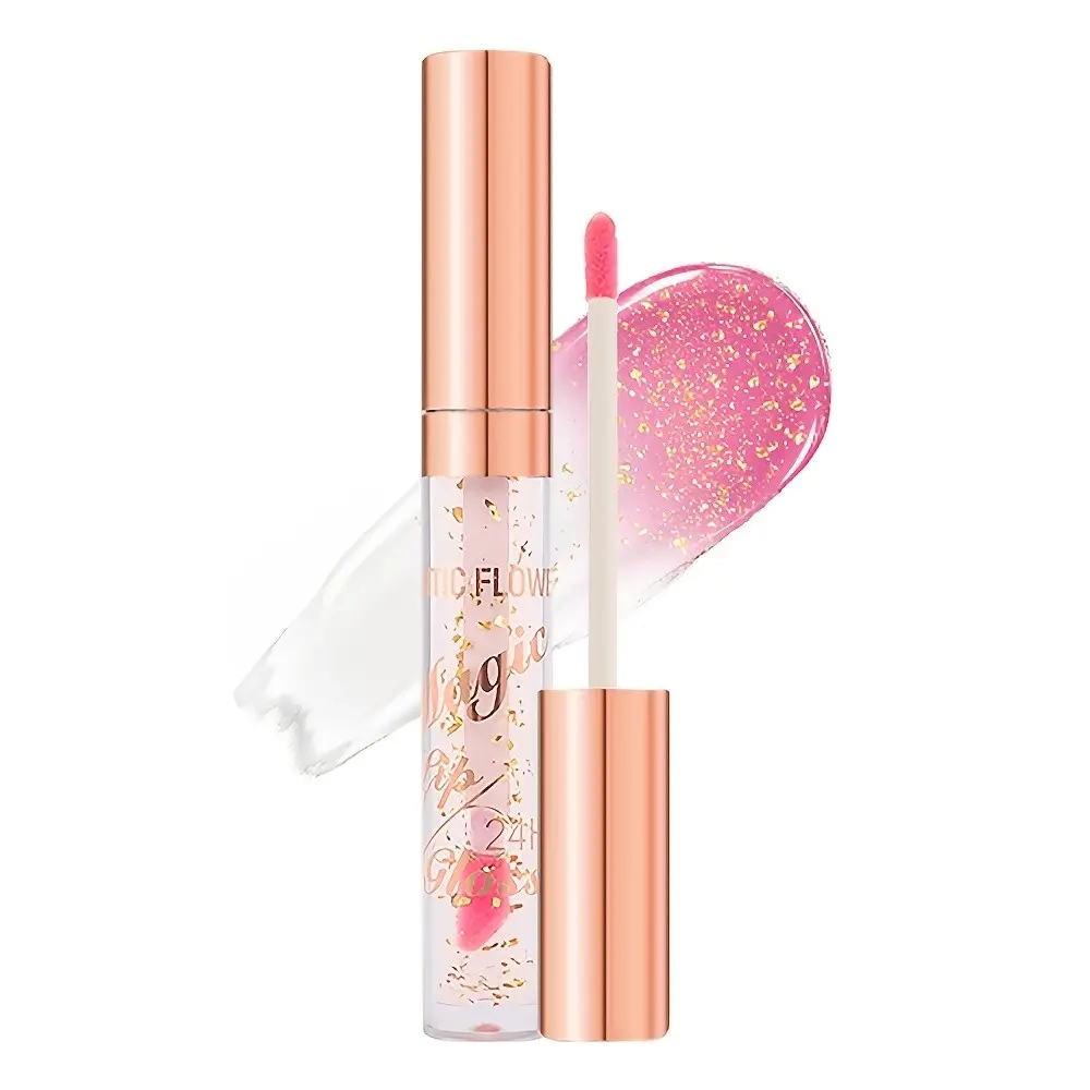 Liquid PH Color Changing Lip Gloss Waterproof Long-Lasting High Shine Glossy Natural Color Luminous Finish Anti Transfer Hydrating Texture  Lip Gloss Hydrating Lipgloss
