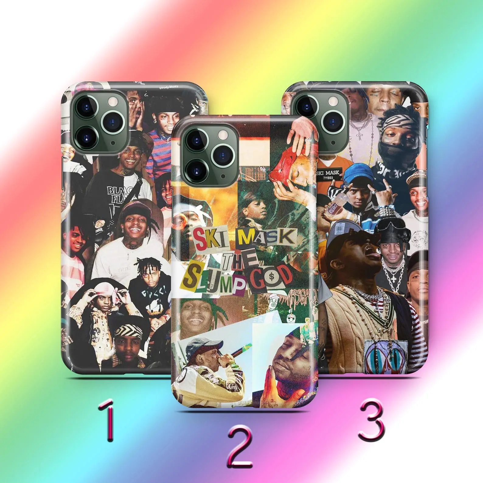 American Rapper USA Rap Singer HipHop Glossy 2-In-1 Protective Phone Case For iPhone 17-11 (Pro Max, Pro Plus) & Samsung S26-23 Drop-Resistant Safety Case