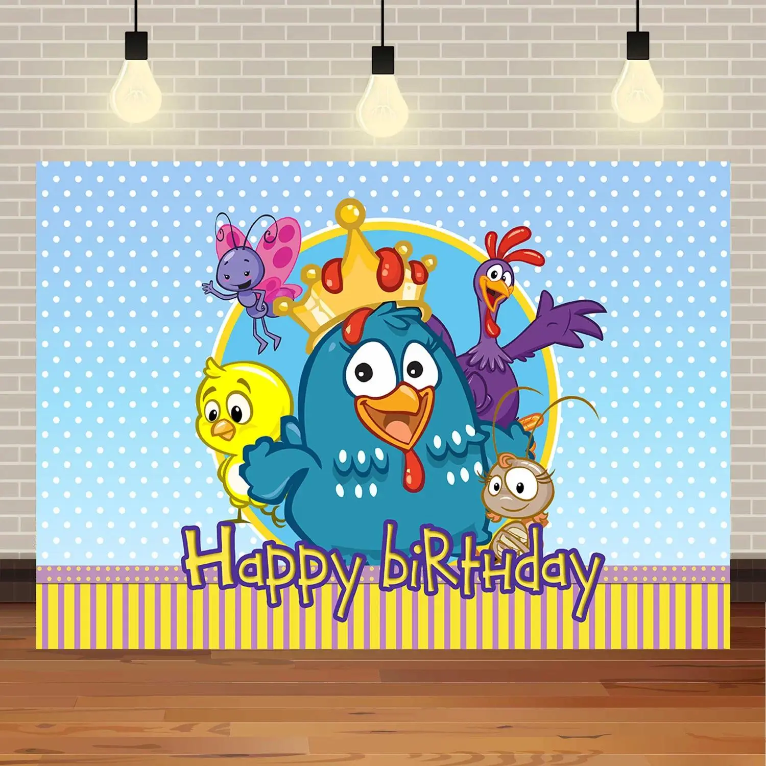 Rustic Lightweight Polyester Chicken Farm Animal Tapestry - Cartoon Barn Fence Wall Hanging Backdrop Banner, Home Decoration, Baby Shower Gift, Farm Theme Kids' Event Prop, Family