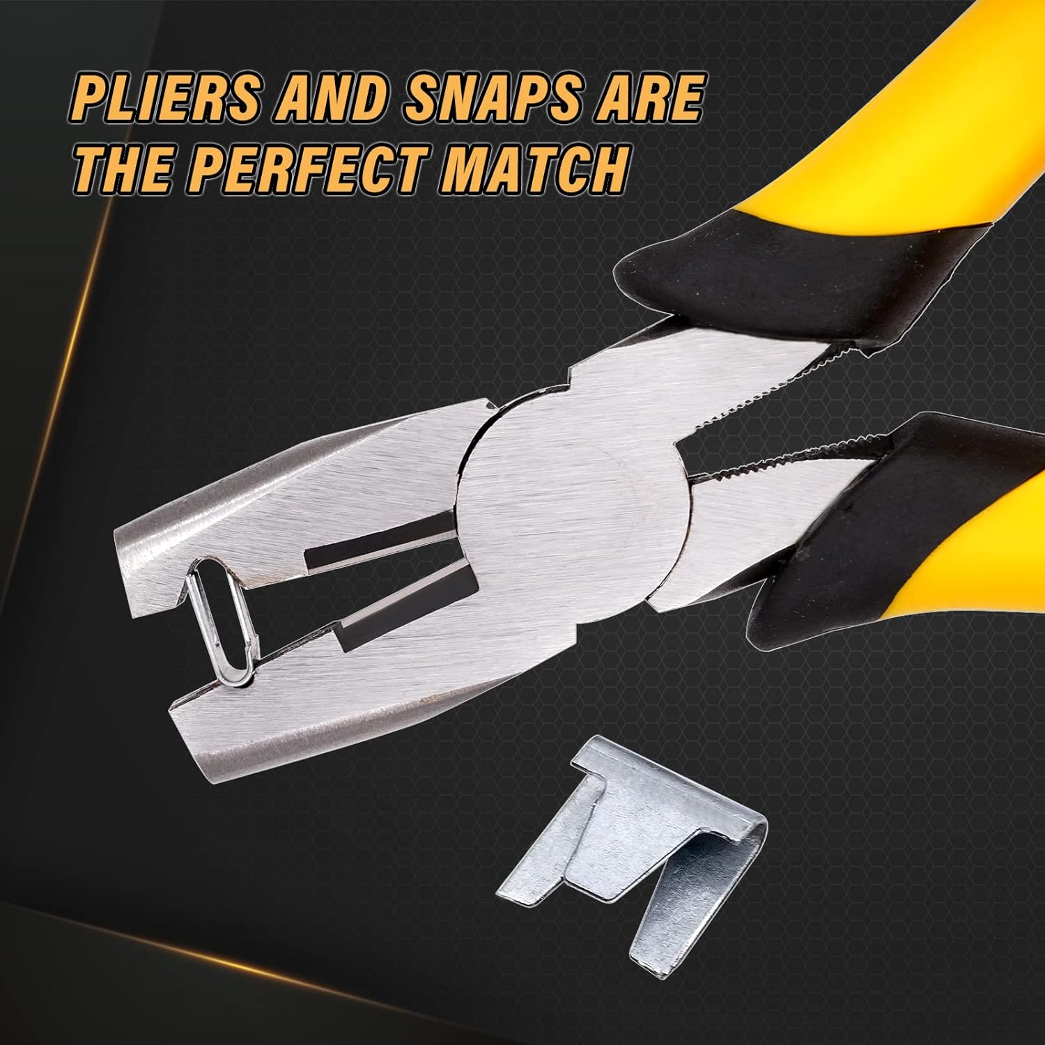 300pcs/900pcs Metal Clips for Rabbit & Chicken Cages Yellow/Orange/Green with Fence Pliers Hog Rings Installation Pliers & Snap Ring Pliers Wire Clamp Tool for Bird & Quail Wire Mesh Cage Building & Installation - Wirepliers