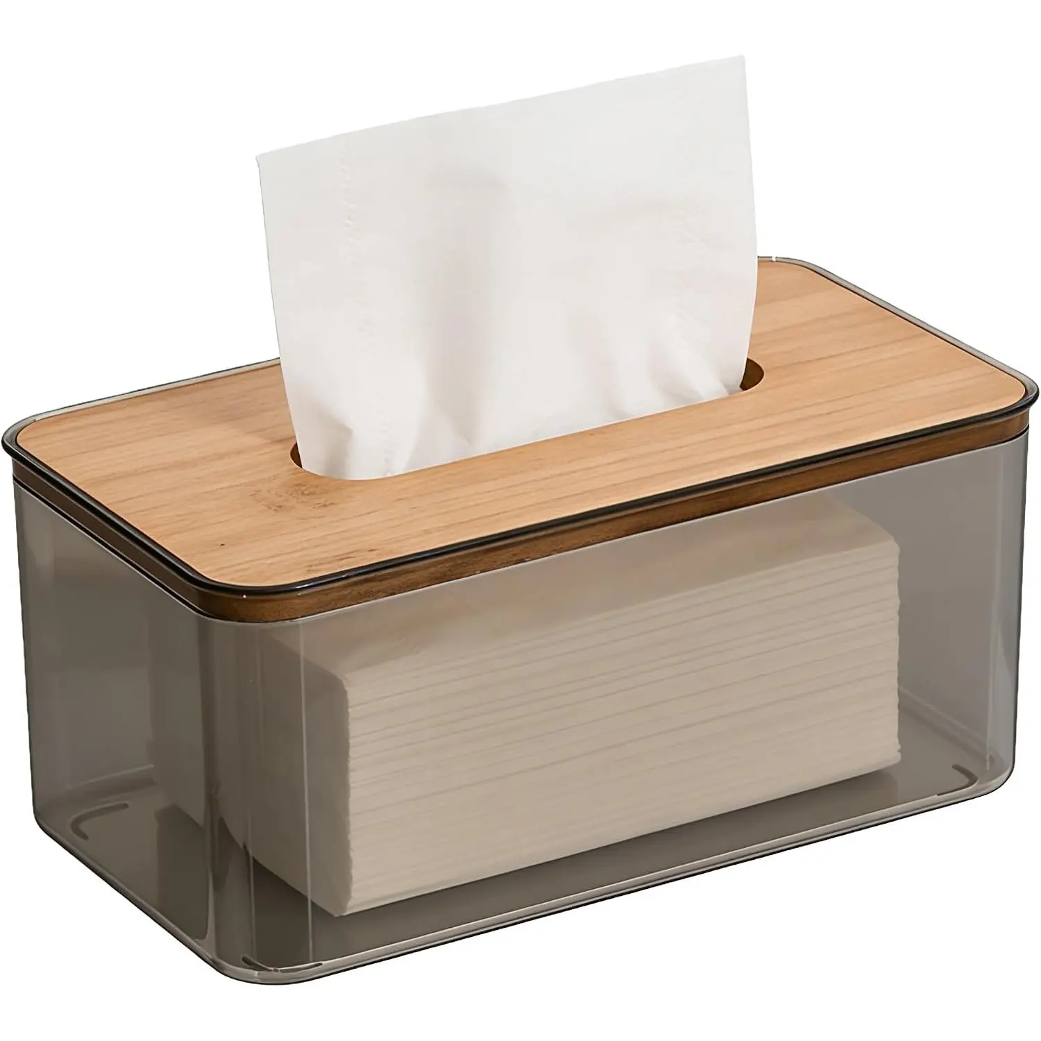 Tissue Box Cover Holder Rectangle, Dryer Sheet Holder, Kleenex Box Covers, Facial Napkin Dispenser