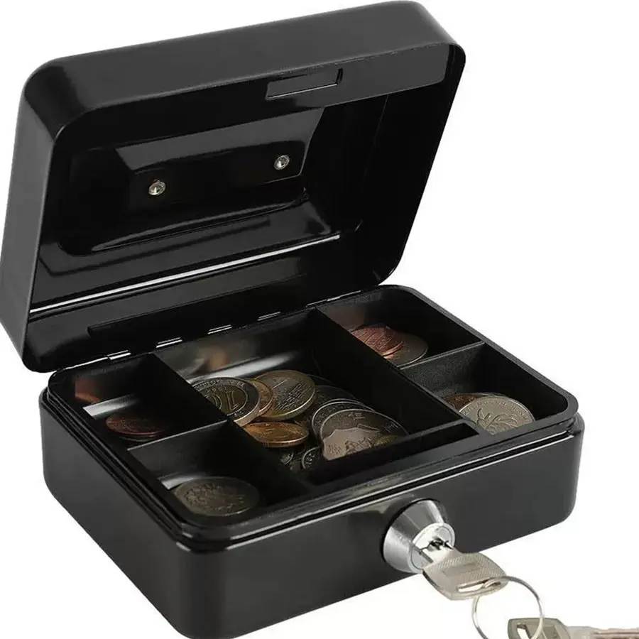 Creative Handheld Coin Bank Storage Box, Key-Attached Money Organizer, Portable Change Holder, Unique Savings Container