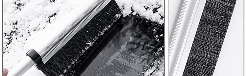 Retractable Snow Brush with Ice Scraper Car Snow Removal Tool Extendable Long Handle for Car Truck SUV Winter Driving Emergency Must Have Retractable Snow Brush with Ice Scraper Car Snow Removal Tool Extendable Long Handle for Car Truck SUV Winter Driving Emergency Must Have