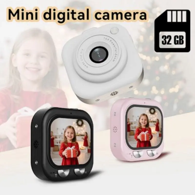 Mini Digital Camera, Point and Shoot Camera, 2.01 Inch Screen, 10 Million High-Definition Pixels, 750mah Long Battery Life, Compact and Portable Design