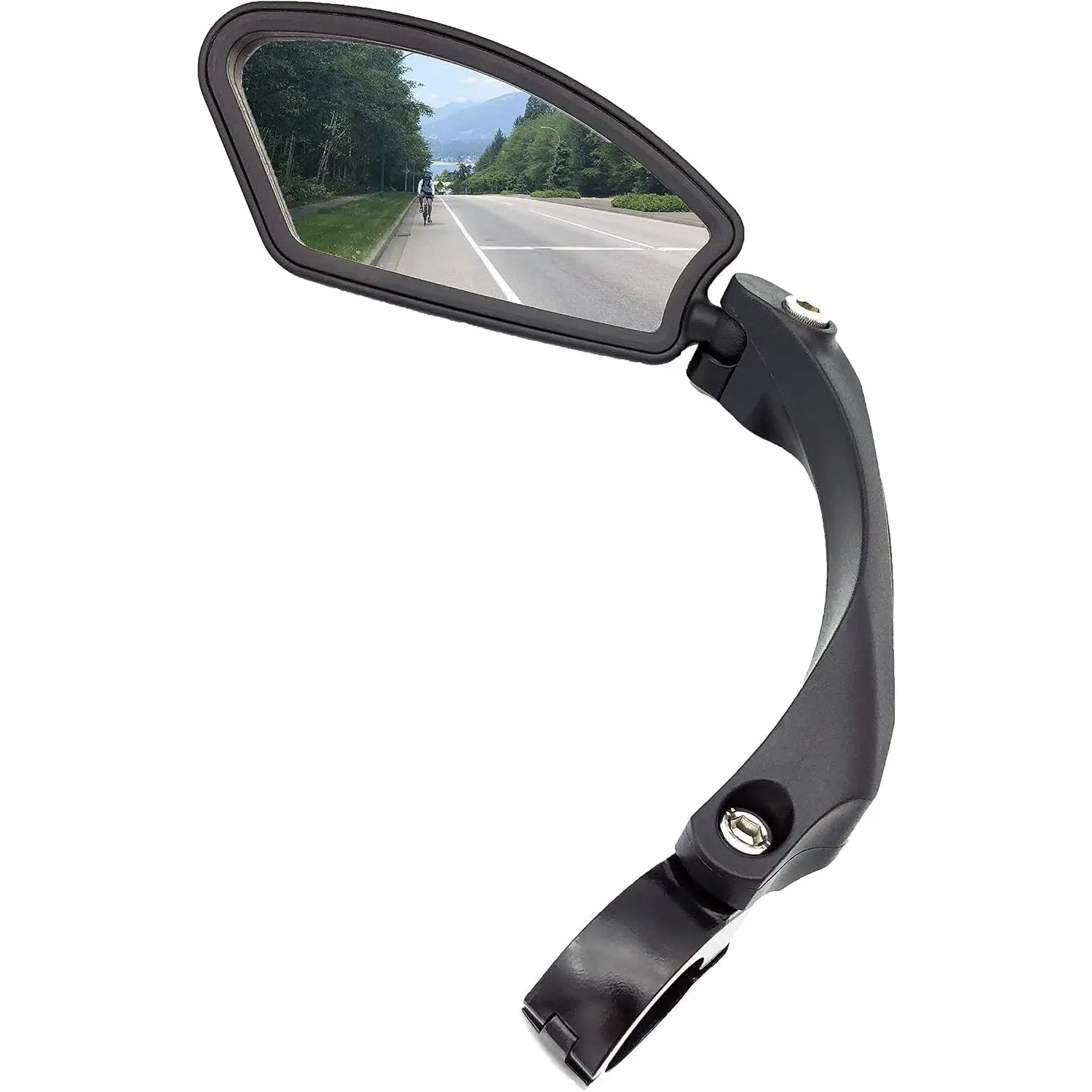 Stainless Steel Lens Handlebar  Mirror, Safe Rearview Mirror for