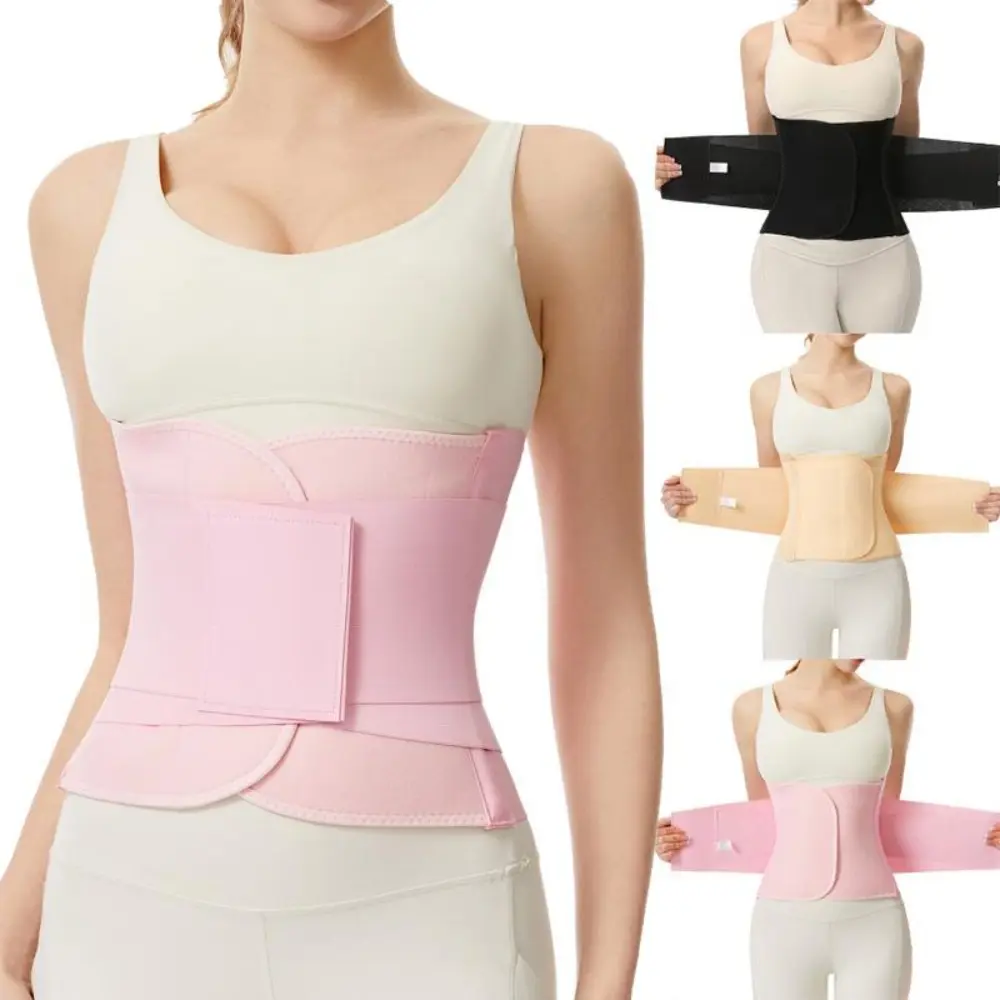 Women's Waist Trainer for Belly Fat Tummy Control Body Shaper Waist Trimmer Workout Belt Postpartum Shapewear