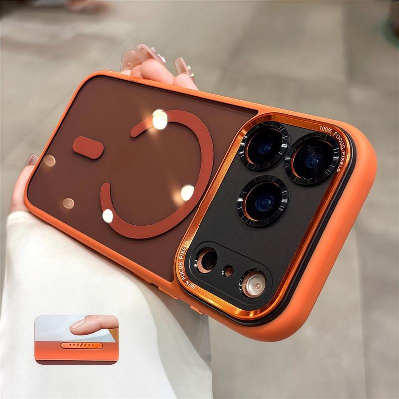 【 iPhone17 case 】Scrub skin sense magnetic for iphone17Pro Max 16 15 Air iPhone case silicone soft shell TPU+PC shockproof