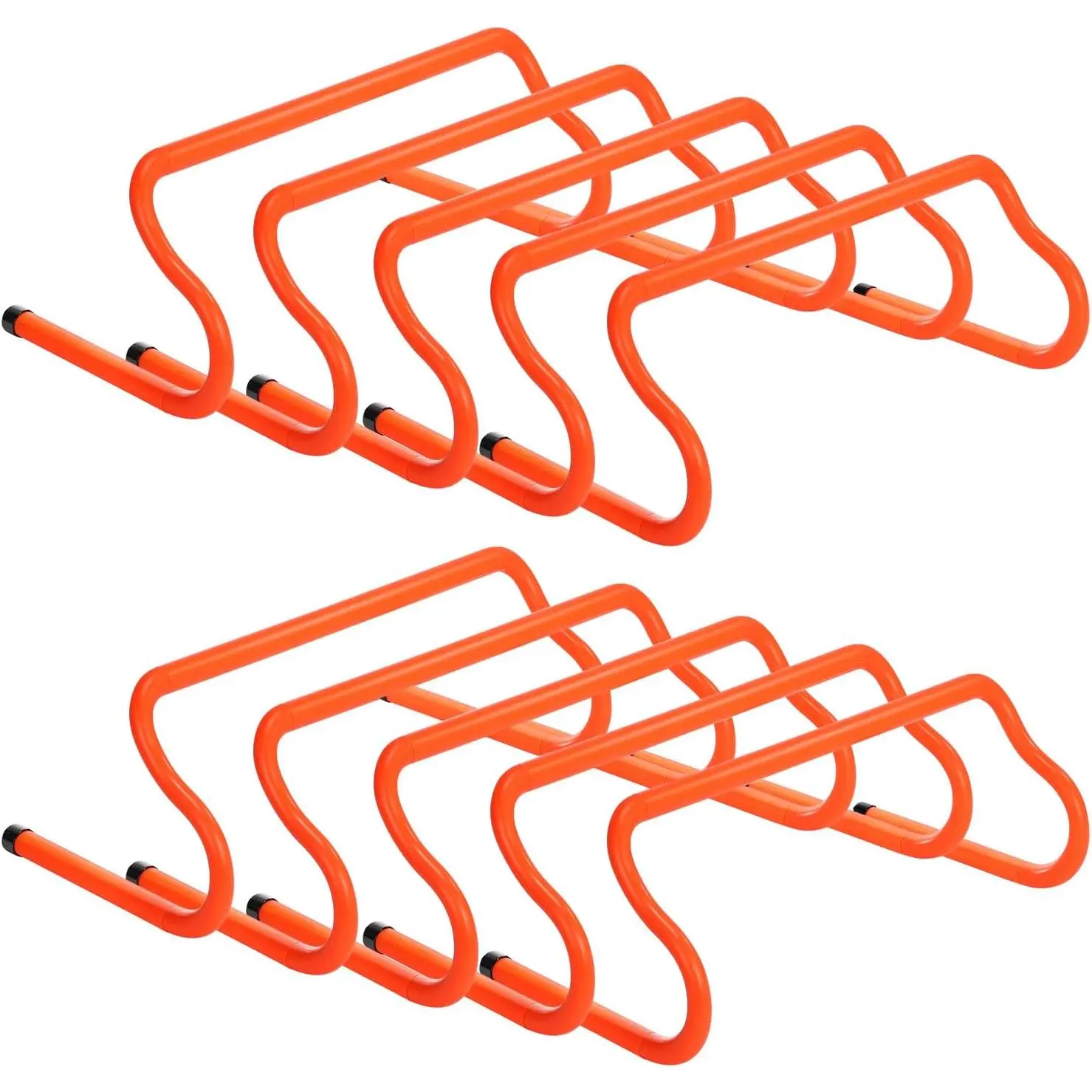 Agility Hurdles Speed Agility Training Hurdles, Detachable Sturdy Hurdles Training Equipment Set with Carry Bag for Kids,Athletes,Soccer,Basketball