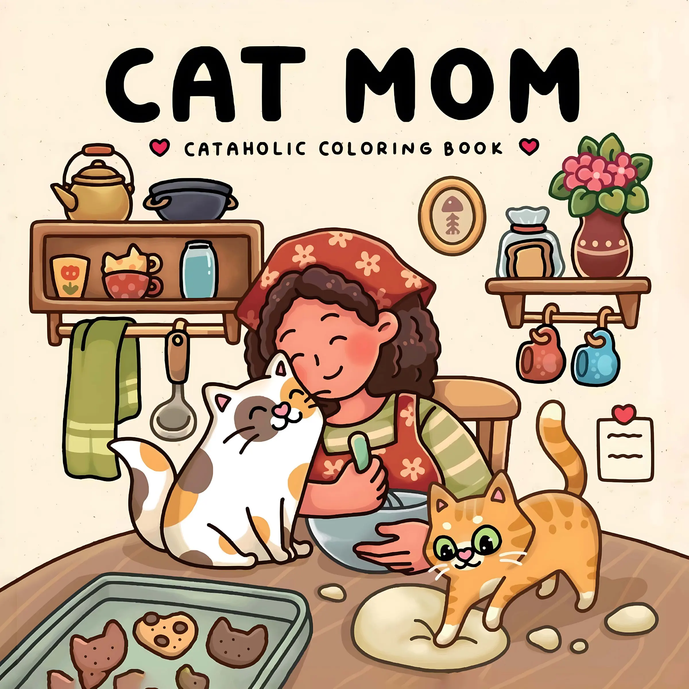 (Page 24) The new Cat Mom coloring book, designed for pet enthusiasts, features exquisite illustrations and is suitable for Valentine's Day, birthdays, Easter, Christmas, and various holiday parties. It is an excellent choice for relaxation and leisure.