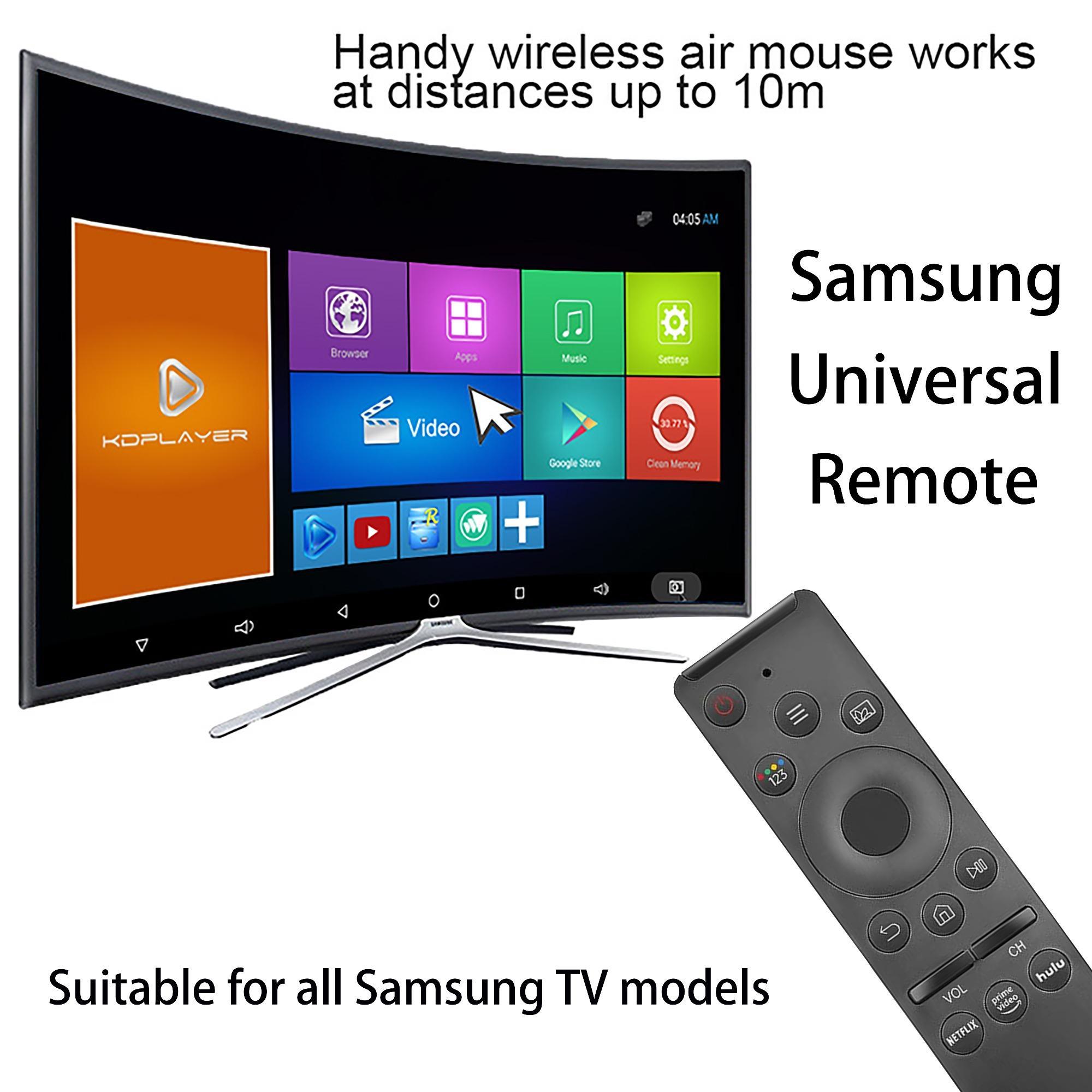 Universal Remote Control for Samsung TV, Smart TV Remote Control, Compatible with Frame, Crystal UHD, Neo QLED, OLED, 4K & 8K Smart TVs, Batteries Required (Battery Not Included)