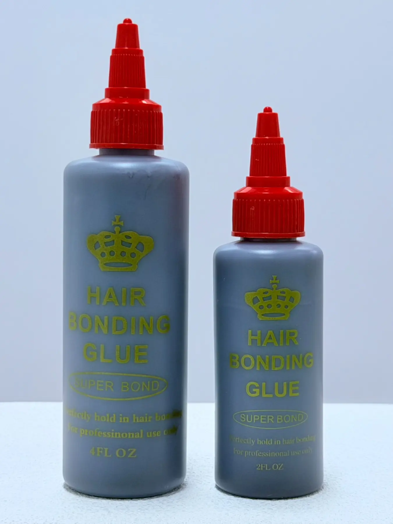 Two-Pack Hair Extension Glue, 60ML + 118ML, Waterproof Anti-Mold, Strong Adhesive, Perfect for Hair Extensions, Total 178ML