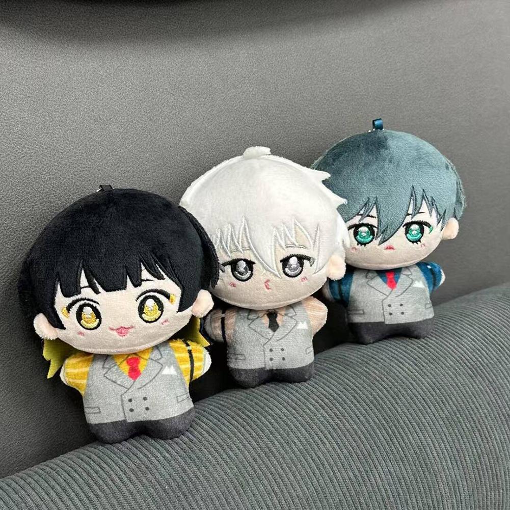 Anime Stuffed Cotton Doll Cute Plush toys Nagi Cartoon Keychain Pendant Kawaii Isagi Yoichi Figure Rin Itoshi Plushies Kids Gift