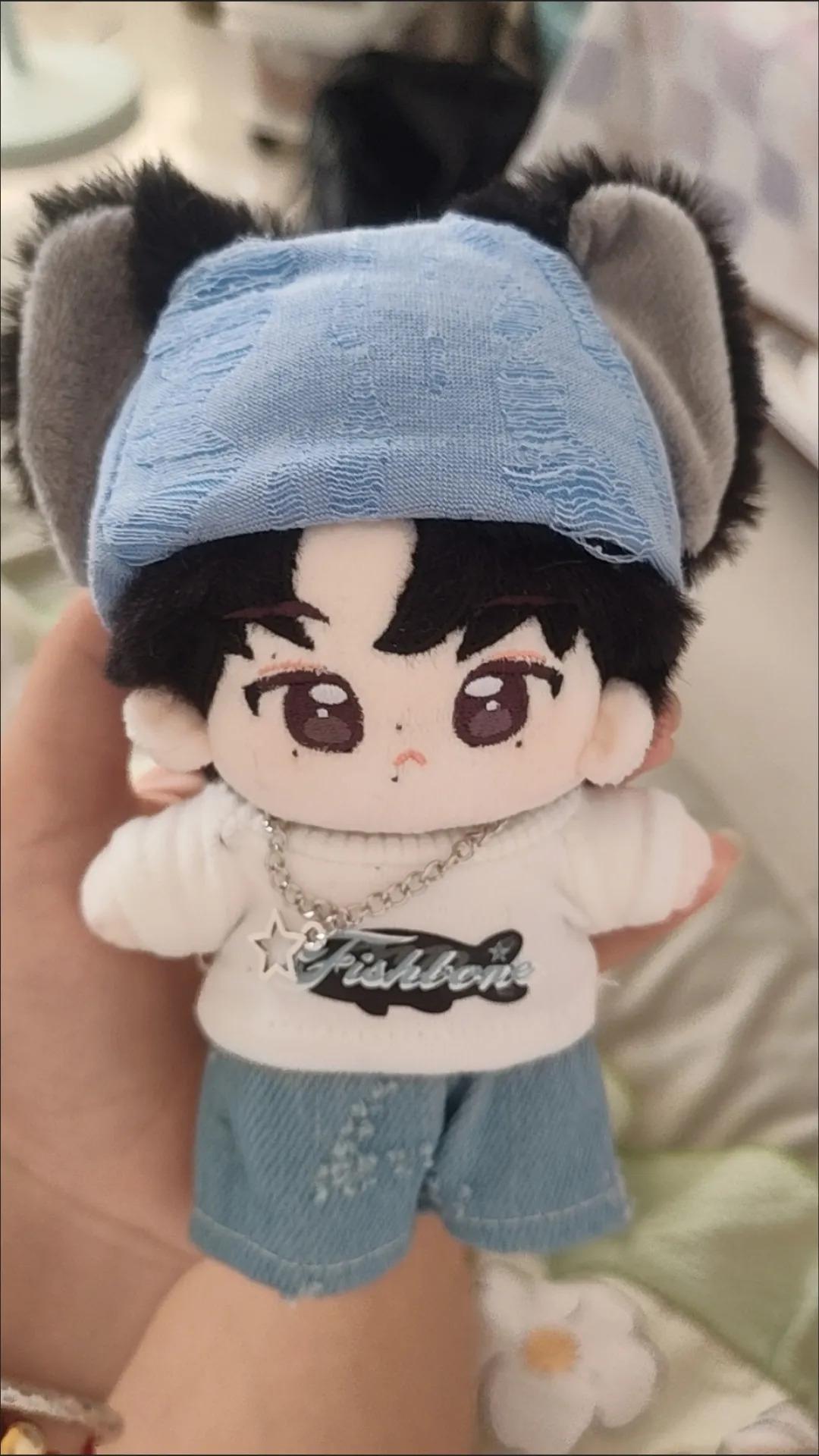 10cm BL TV Revenged Love Zi Yu Tian Xuning Cute Ear Plush Doll Cosplay Dress-up Clothes Cotton Pendant Fans Birthday Xmas Gifts