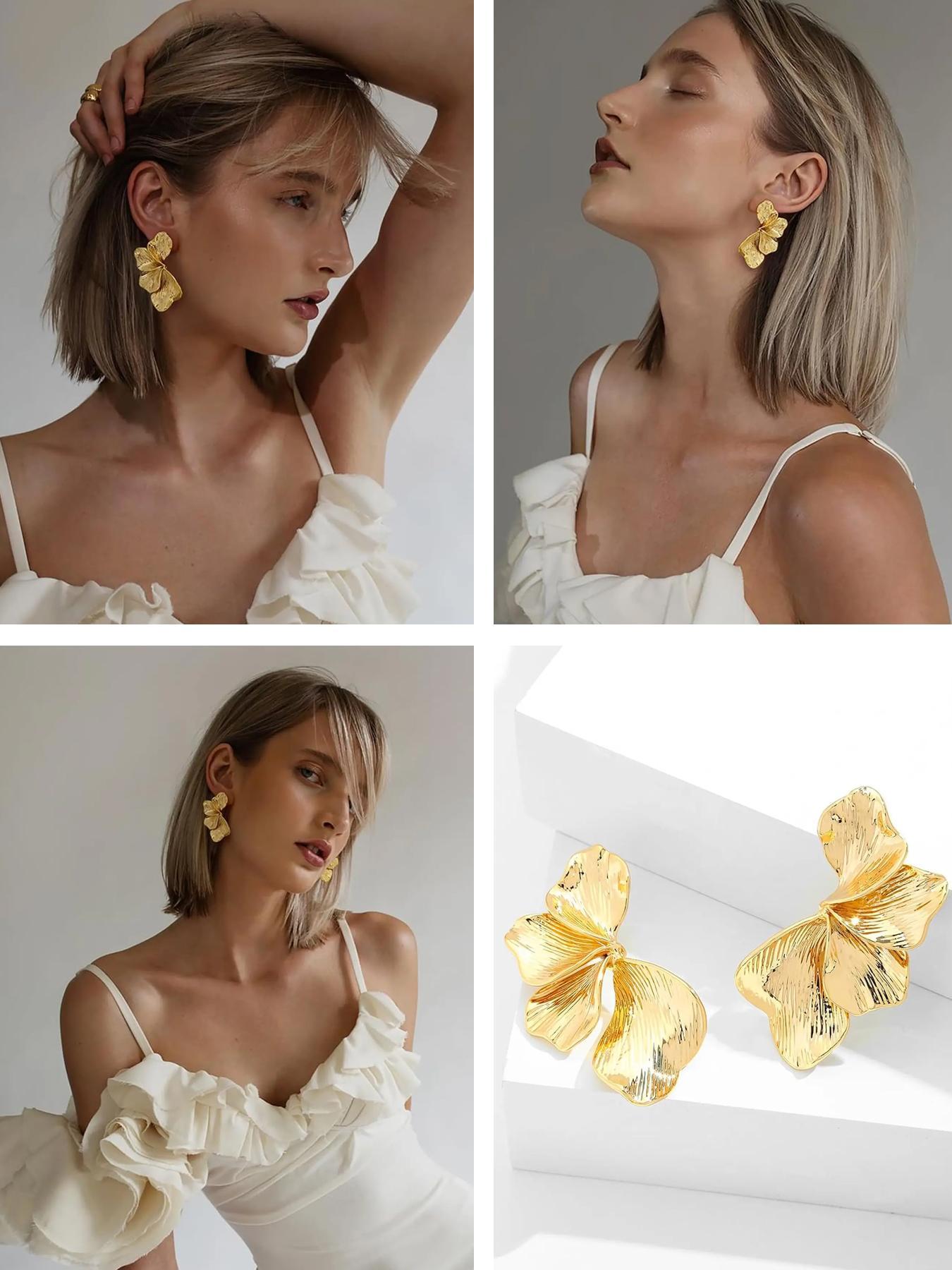 Earrings, Fashionable Jewelry for Women & Girls, Trendy All-match & Exquisite Jewelry for Birthday Gift, Dangle Earrings Set