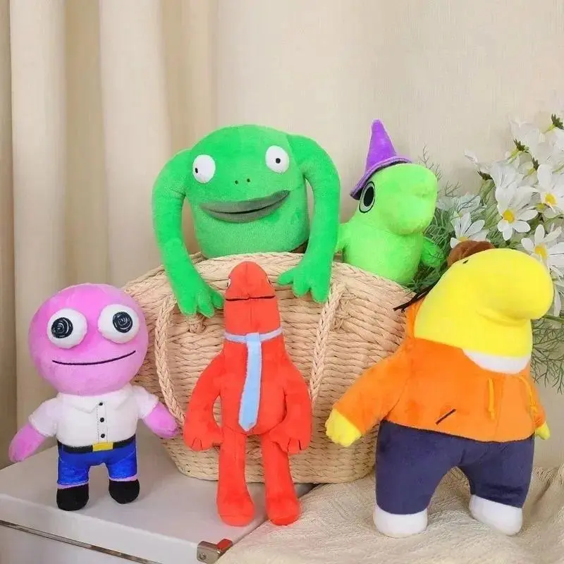 2026 Hot New/Smiling Friends Plush Toy Mr frog Soft Stuffed Toy Kawaii Home Decoration Doll Smiling Friends Gifts Toy for Kids