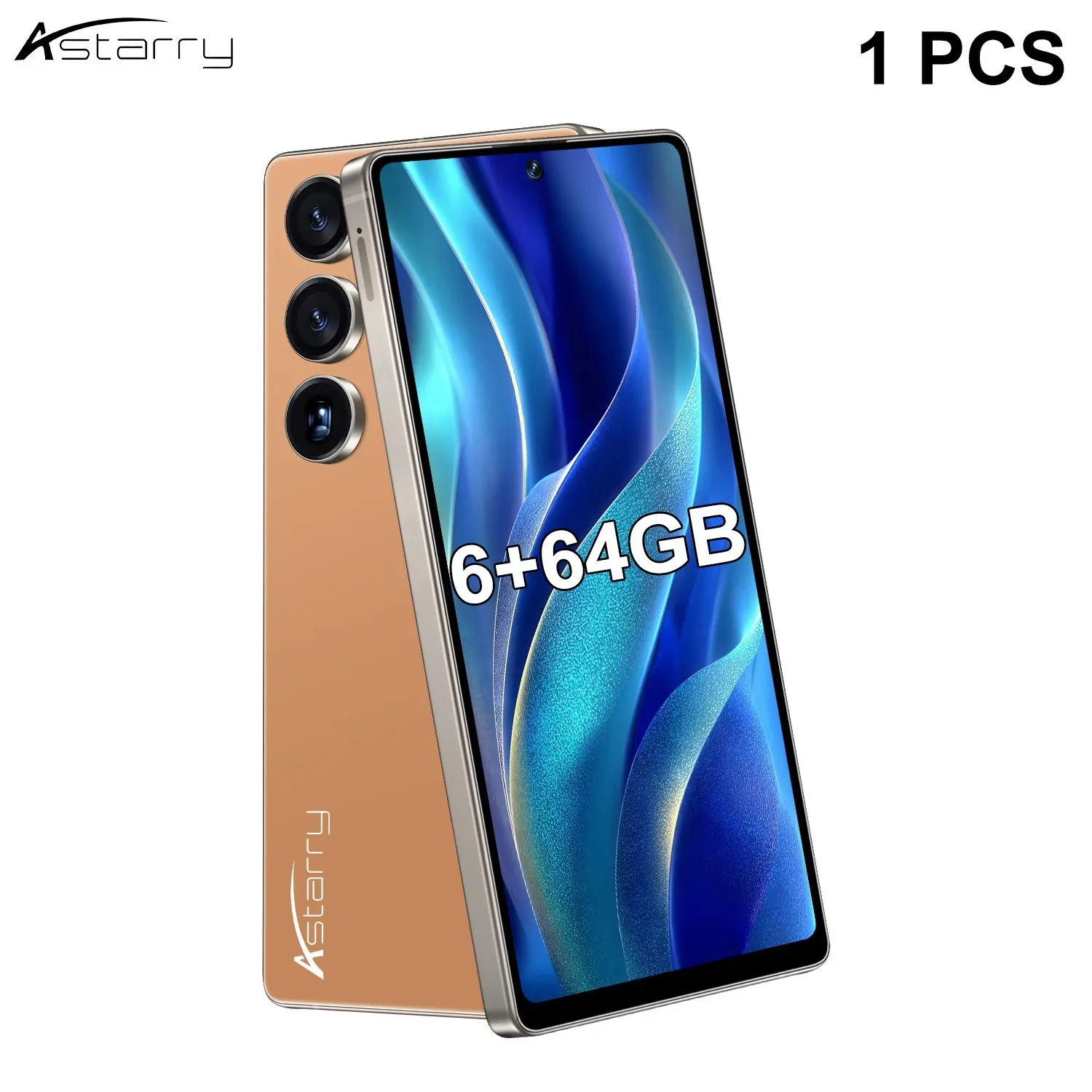 Astarry- Smartphone 25 Ultra, 6+64GB RAM, 6.75-Inch Screen, Mtk6762 Octa-Core, Bluetooth-compatible WiFi, 4100mah Battery, Android 12, Dual Sim, Face Recognition