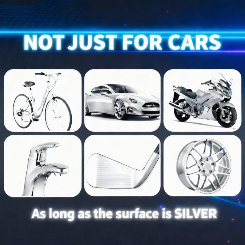 Premium 2-in-1 Car Scratch Removal Pen – Metal Tip & Brush Touch-Up Tool, Scratch Remover, Car Touch Up Paint Pen, Polishing Wax, Vehicle Scratch Repair, Shine, Complete Car Scratch Remover Kit and Car Accessories