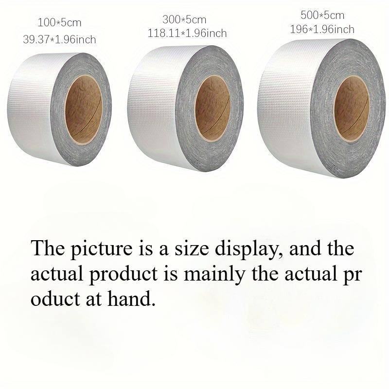 Waterproof Butyl, Leakproof Sealing Strip for Tile Surfaces, Anti Leak Heat Resistant Roof and Pipe Repair Caulk, Waterproof Caulk Tape, Multiple Sizes Available