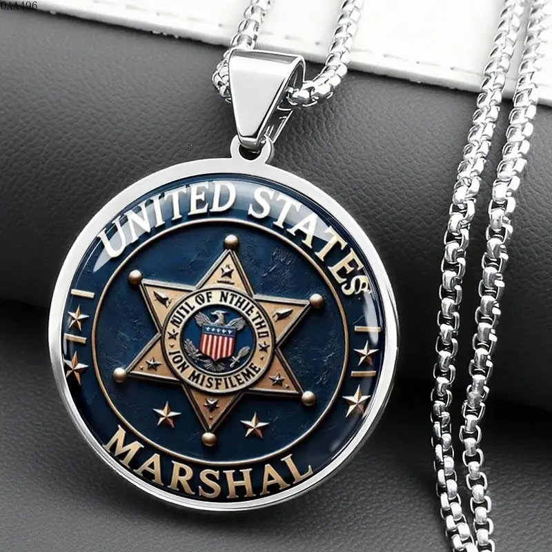 Men's Star of David Pendant Necklace Stainless Steel Round Medallion Hebrew Symbol Design Jewish Faith Jewelry for Daily Wear Prayer Gift Giving