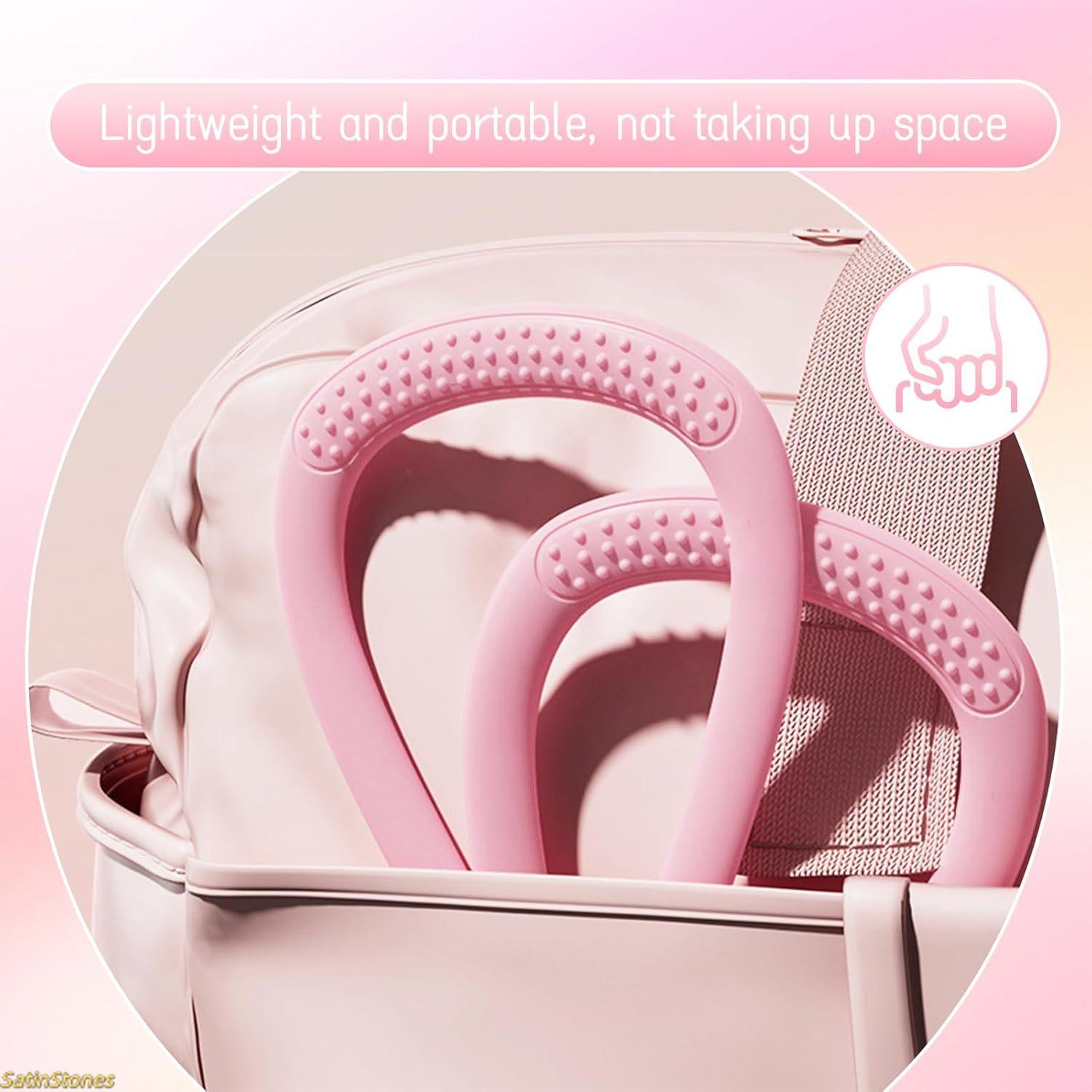 Resistance Band with Handles Upgraded Figure-Eight Elastic for Home Fitness Durable Multi-Use Arm Back Shoulder Chest Training Gear Ideal for Yoga Pilates Full Body Stretching Portable Exercise Equipment