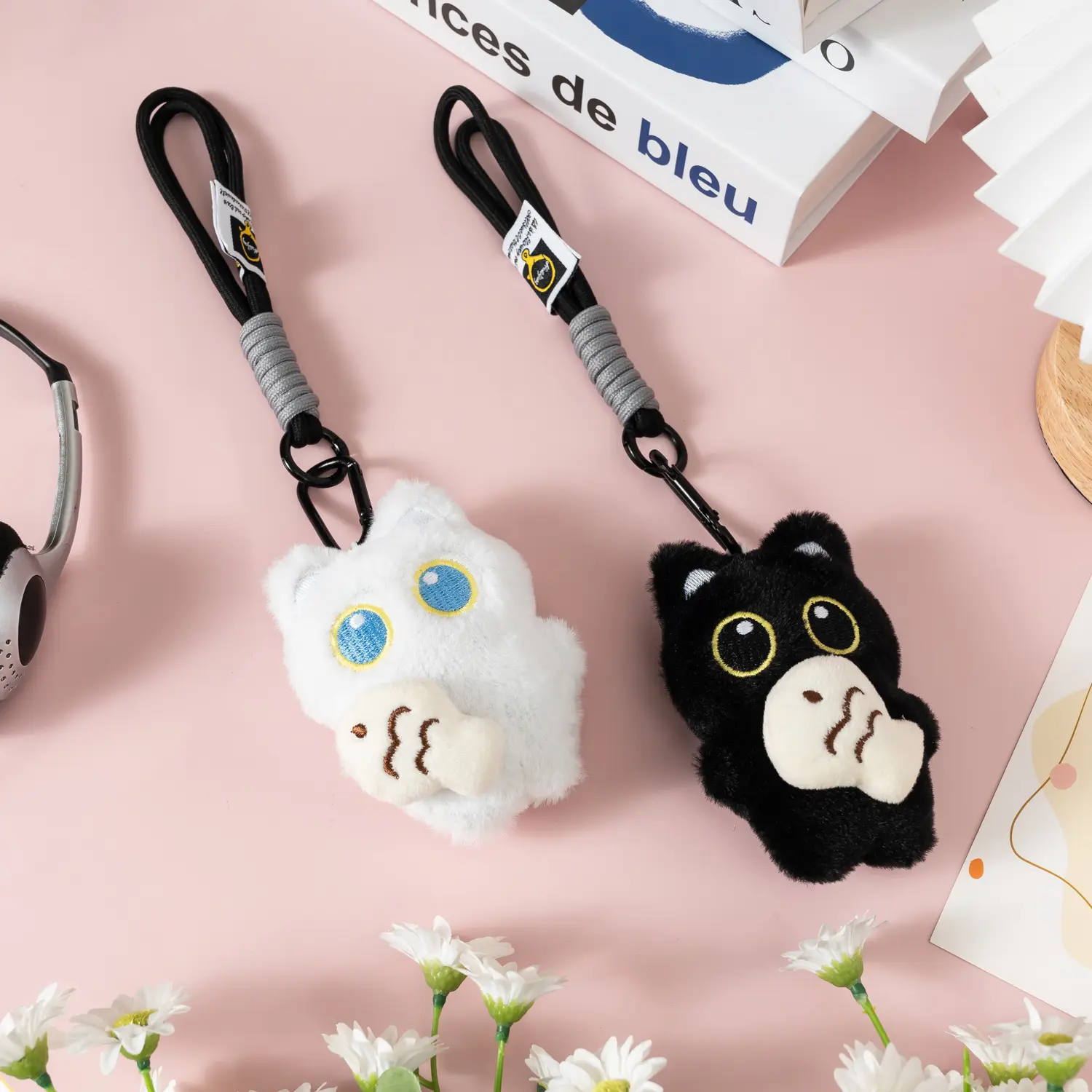 2026 Cute Cat Series Bag Charm Keychain Pendant, Modern Casual Style Accessory, Fully Compatible with Airline Tag Wallet, Excellent Gift for Bags and Backpacks, Decorative Charms For Bags