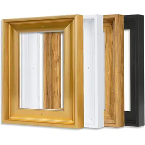 Canvas Floater Frame for 14"x18" Paintings, Floating Frame for 0.6"-0.9" Depth Canvas Art, Oil Painting Floating Frames (14"x18",Black)