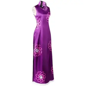2026Cosplay traje senhores da guerra do império do mar roxo impressão chi-pao vestido mulher sexy carnaval