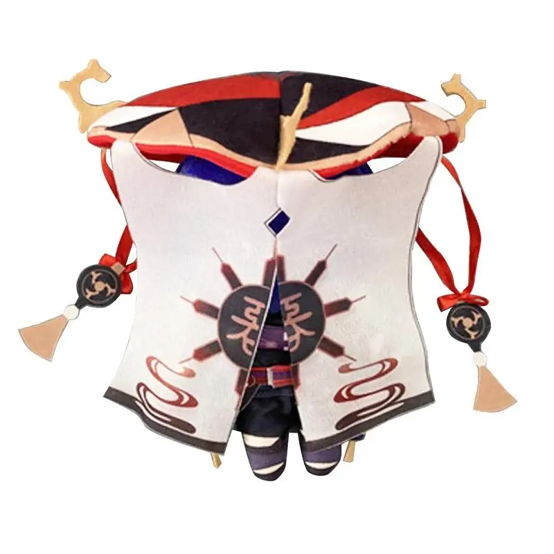 Genshin Impact Scaramouche Cat Plush Sleeping Pillow - Kunikuzushi Balladeer Wanderer Themed, Plush Fabric, 20cm/7.8inch-22cm, 1 Piece Included, Cosplay Props, Fans Gifts, Home Decor Statue Figurine, As Pictures Show, Cosplay Costume, Includes One Piece