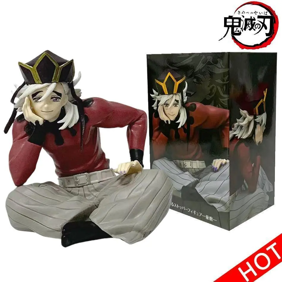 Anime Demon Slayer Douma Premium Chokonose Noodle Stopper Anime Figure Action Figures Collection PVC Model Toys
