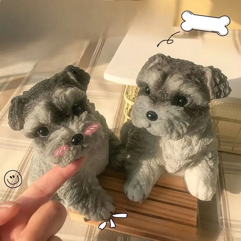 Soft Slow-Return Squeeze Dog Toy, Stress Relief Desk Tool, Durable Unique Design, Perfect Gift for Office, Home, Birthday Party