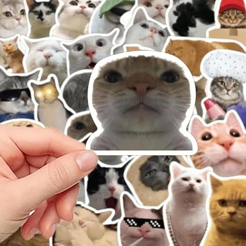 Stickers,Funny Meme, Kawaii for Adults, Vinyl Stickers for Laptop Phone Guitar Water Bottles Luggage 50 count Stickers,Funny Meme, Kawaii for Adults, Vinyl Stickers for Laptop Phone Guitar Water Bottles Luggage 50 count