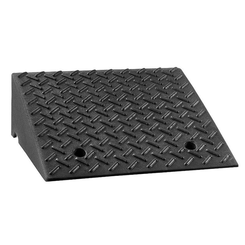 VEVOR Rubber Curb Ramp, 33069 lbs Load Capacity, 2 Inches Rise Height ...