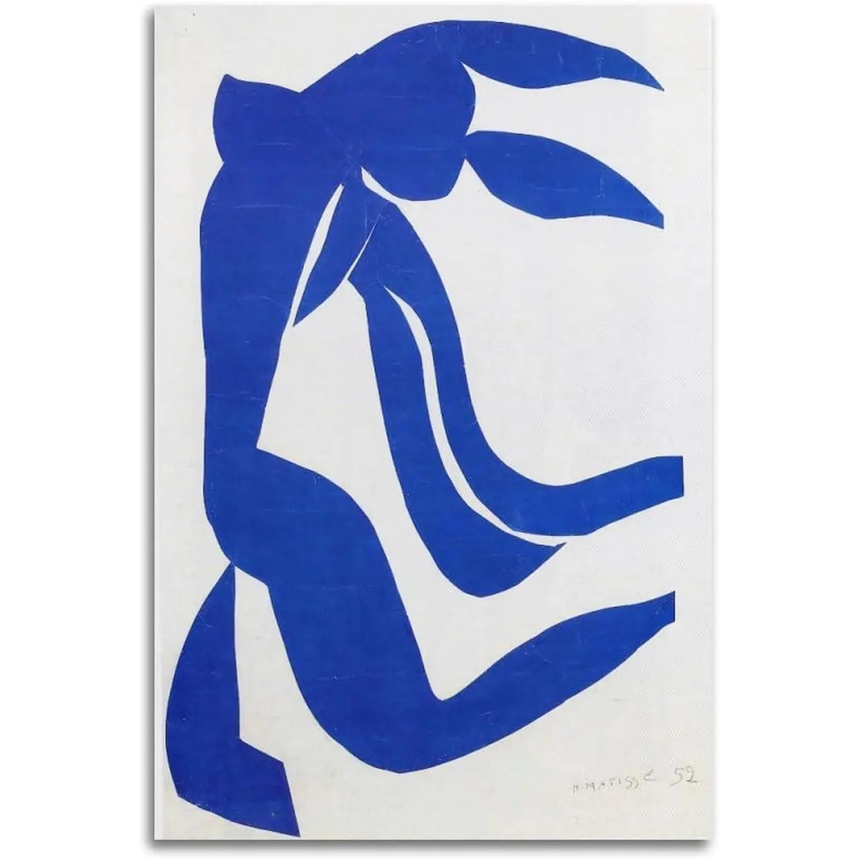 Henri Matisse The Flowing Hair Artwork Poster, Modern Canvas Wall Painting, Bedroom Home Decor, Aesthetic Room Print Gift (Home Supplies, Posters & Prints)