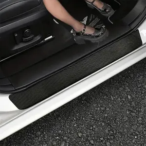 Letter pattern car door sill protector, waterproof car door sill strip, anti-collision car door sill protector, universal car exterior accessories