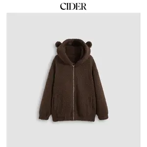 Cider [size 2-26] Teddy Fleece Jacket With Hood
