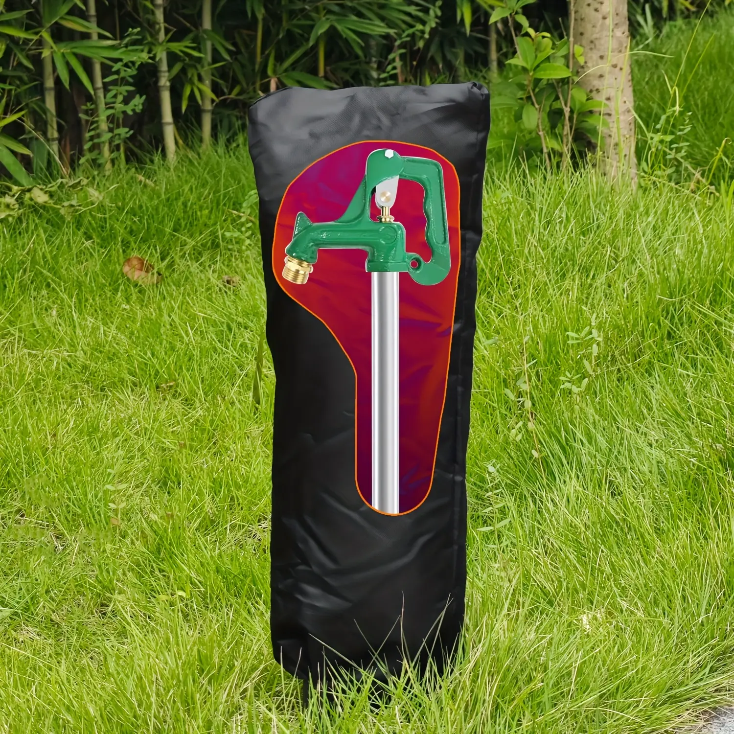 Outdoor Faucet Anti-Freeze Cover Heavy Duty Thermal Insulation Socks for Garden Lawn Spigots Yard Standpipes and Hose Bib Taps