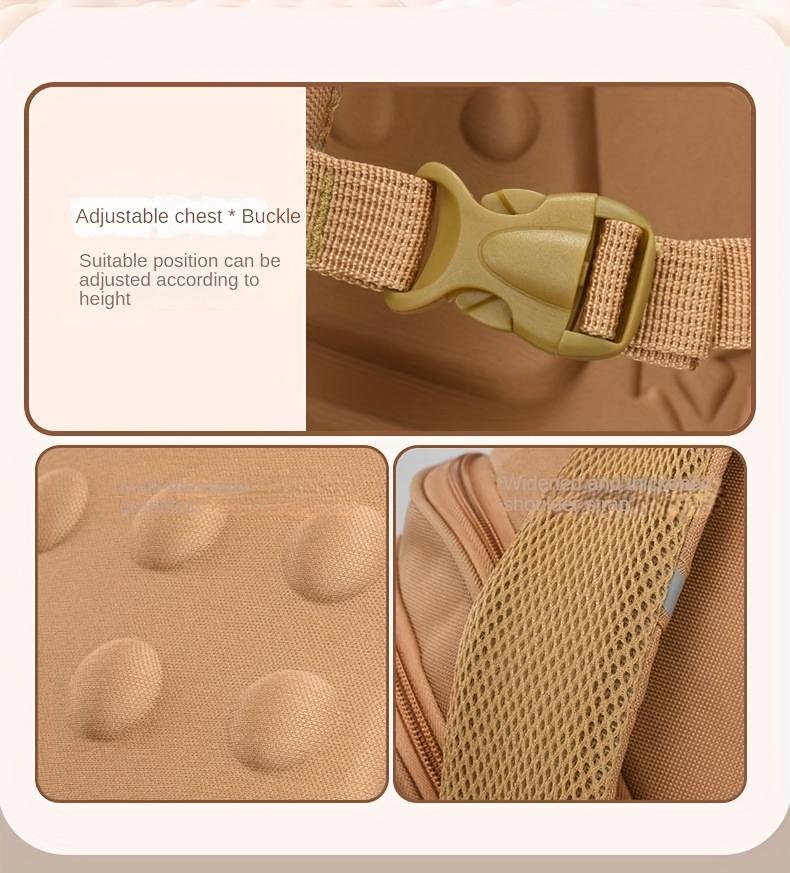 Backpack with Capybara Print - Cute Capy