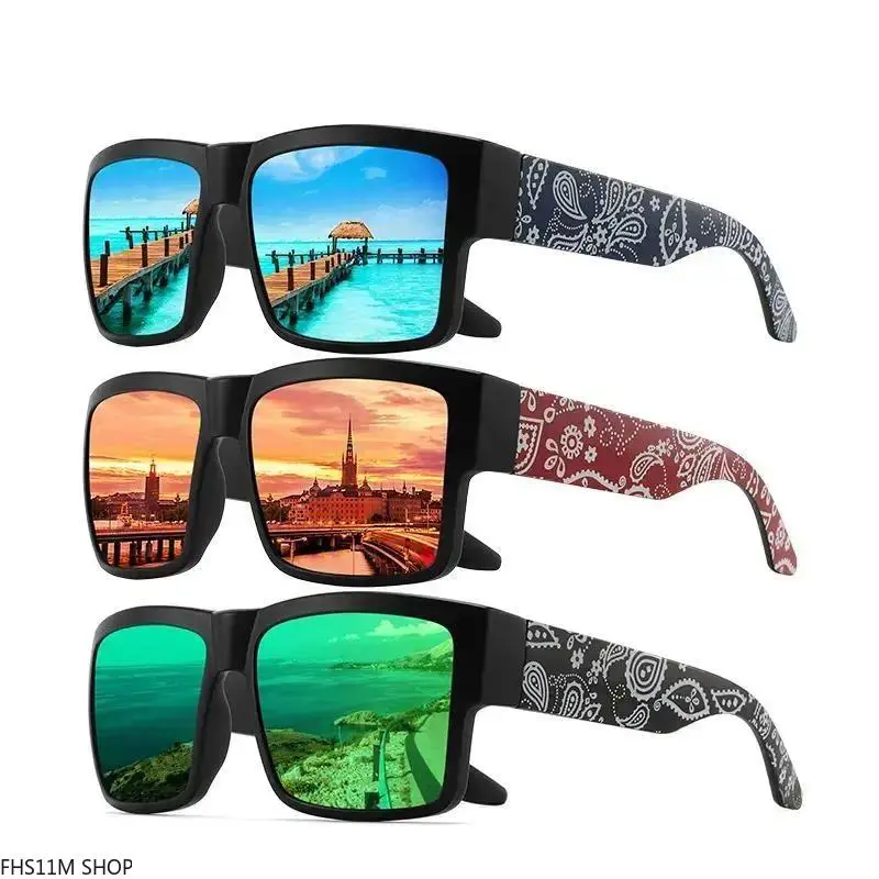 3 Pack Polarized Sports Sunglasses Anti Glare UV400 Protection Ultra Light Square Frame Cycling Driving Daily Wear Gorpcore Aesthetic Unisex High Performance Active Eyewear