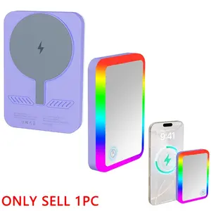 Magsafe Power Bank 5000mah, Portable Auxillary Spare External Magnetic Battery Pack, Wireless Charger for iPhone 13/14/15/16