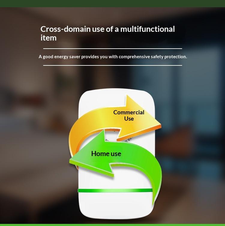 Plug In Power Box with US Plug, Compact Plug-In Device with Indicator Light for Home Office #   GLOBAL PIC